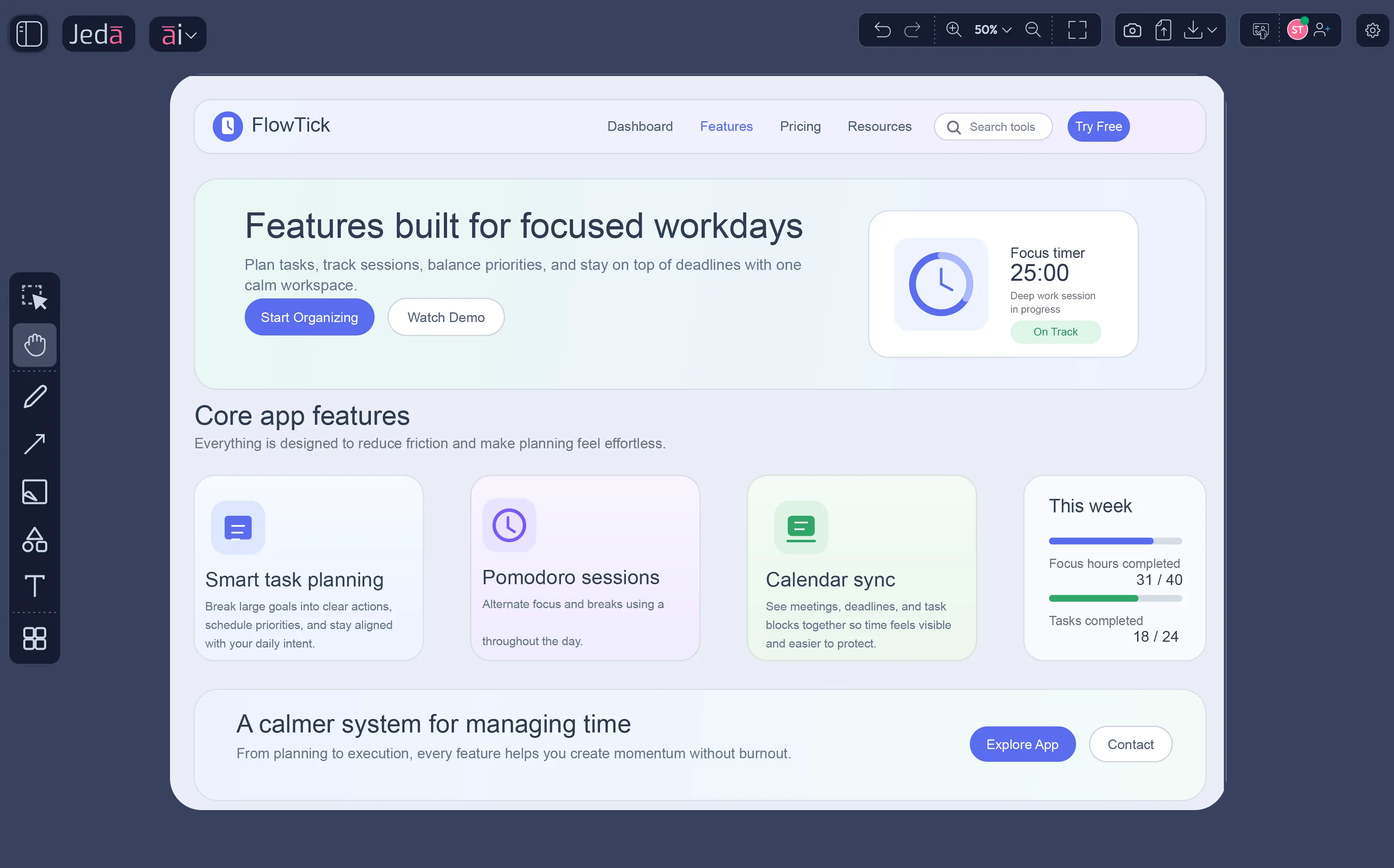 Time management tool