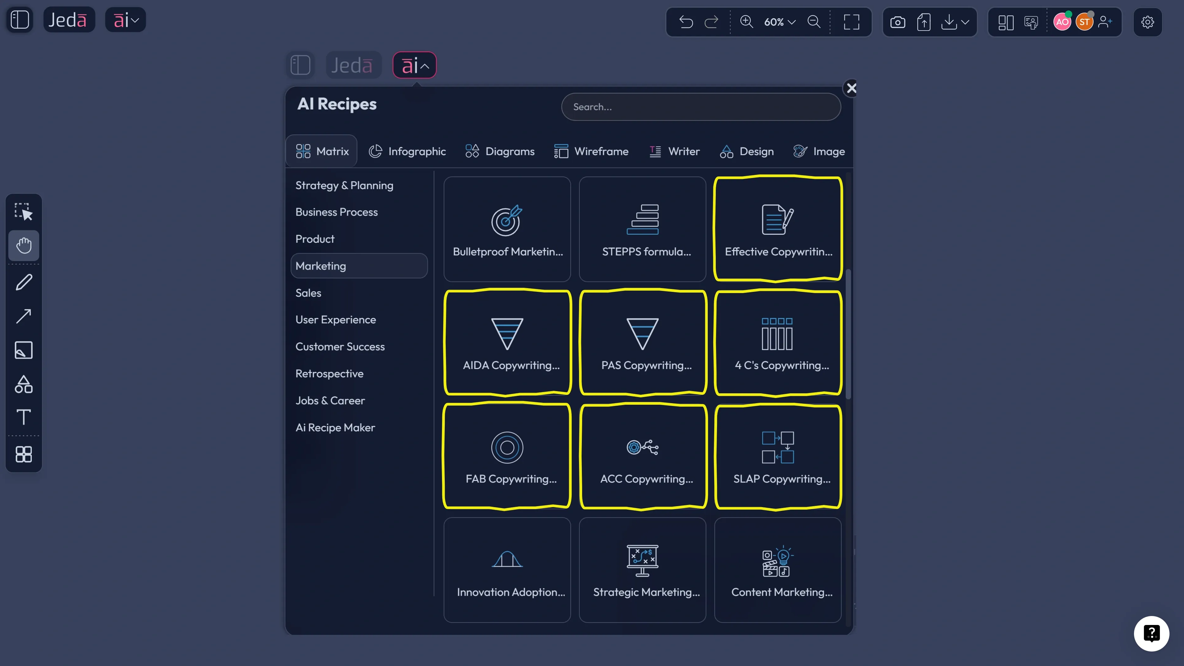 Top Copywriting Frameworks with AI