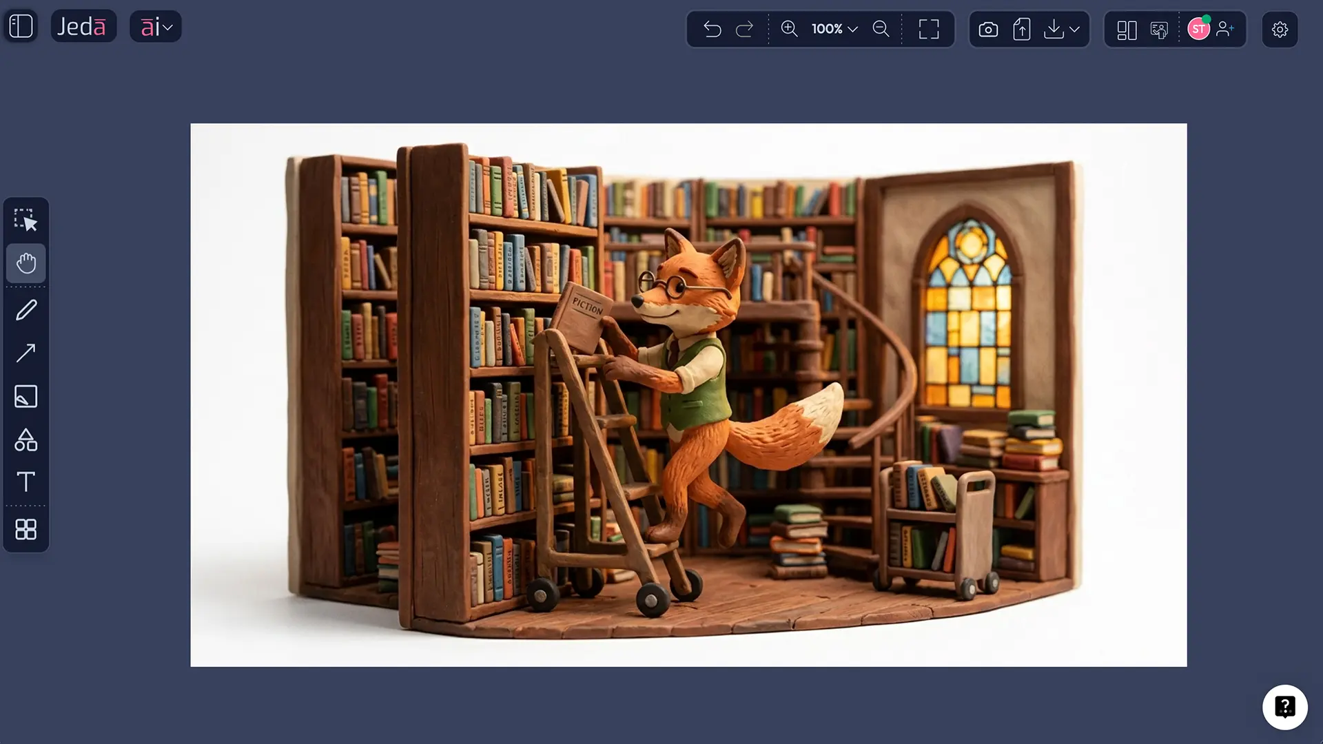 Claymation AI Art: How to Generate Stop-Motion-Inspired Images in Jeda.ai