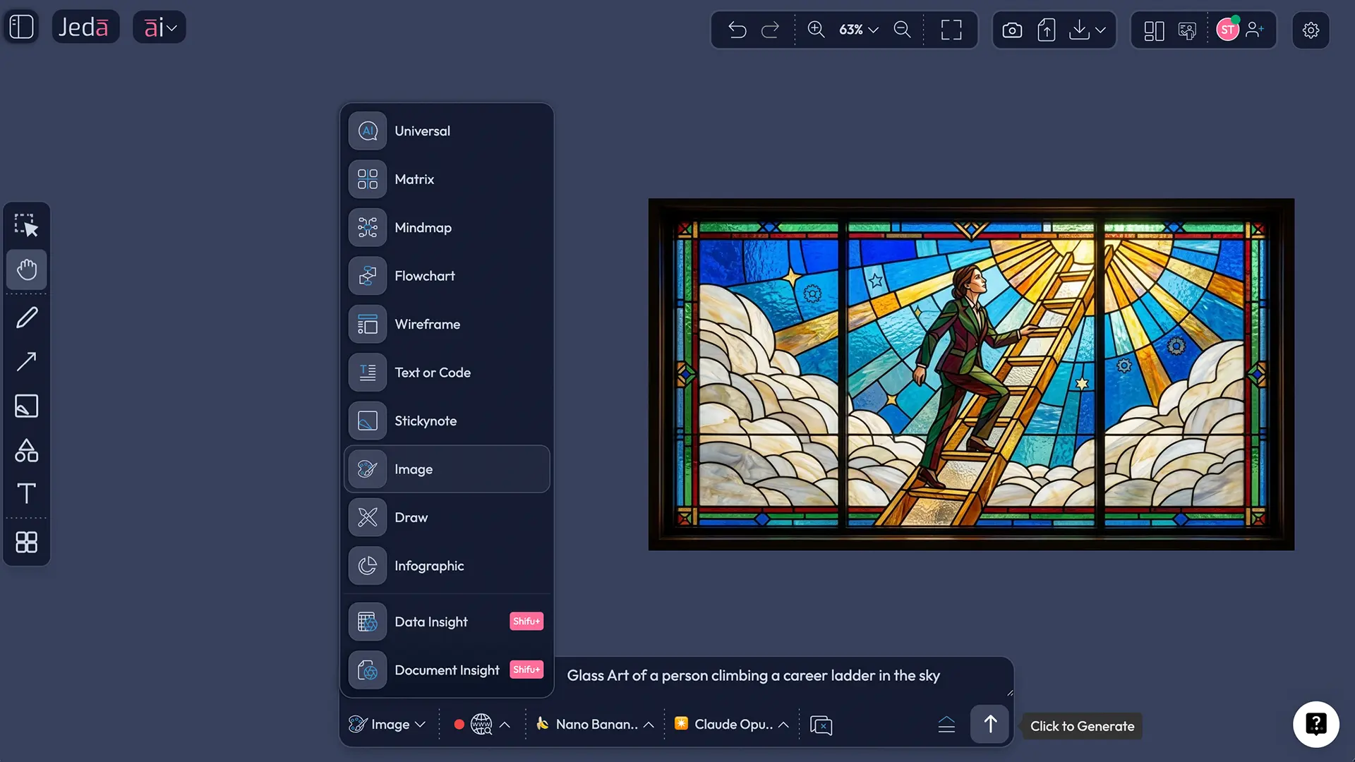 Absurd Doodle Characters AI Art prompt bar screenshot